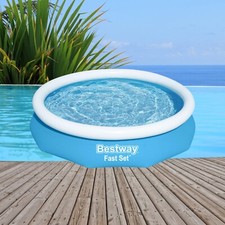 Bestway Fast Set 305x66cm Pool ohne Pumpe Planschbecken Gartenpool Kinder