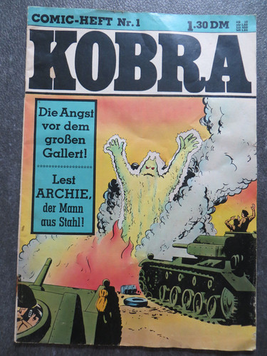 Kobra comic heft - heft, nr.