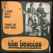 The Beatles  7"   A Hard