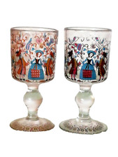 Weinglas Luftblasen Vintage