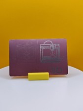 Lasergravierte Aluminium
