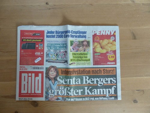 Bildzeitung 2026 ein - 06.02.2026, (ein