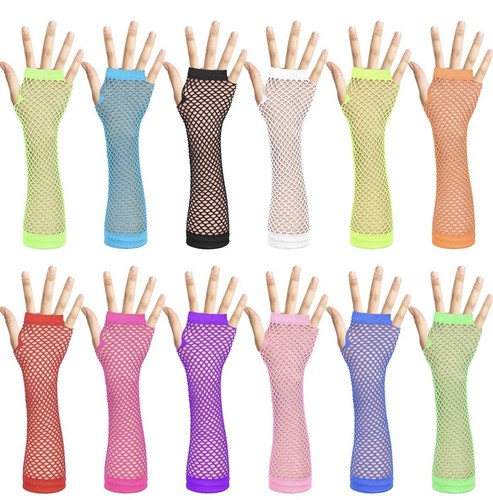 Paar kostüm netzhandschuhe - paar, kostüm-netzhandschuhe