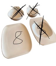 4 Speise teller urban nature