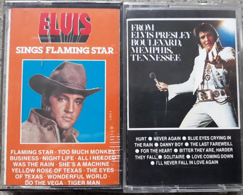 Elvis presley sings flamind - -,
