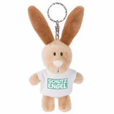NICI for You Schlüsselanhänger Hase "Schutzengel" 44725, NICI Hase Anhänger 10cm