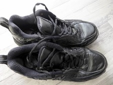 New Balance 600 Laufschuh, schwarz, - EU 40,5, Leder,  unisex, fit walk - ABZORB