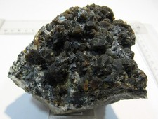 MD253 Zinkblene braun Calcit Quarz Pyrit Bleiglanz 10x9x6cm 600g Capnic Rumänien