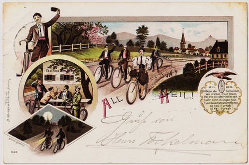Postkarte 1897 all - 1897,