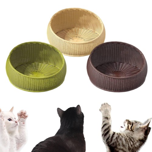 Handgeflochtenes katzenbett - handgeflochtenes,
