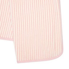 Steiff Babydecke Nicky Decke Kinderwagendecke Bär Ringel Rose 60 x 90 cm