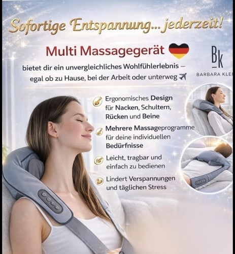 Multi massagegerät nacken - multi,