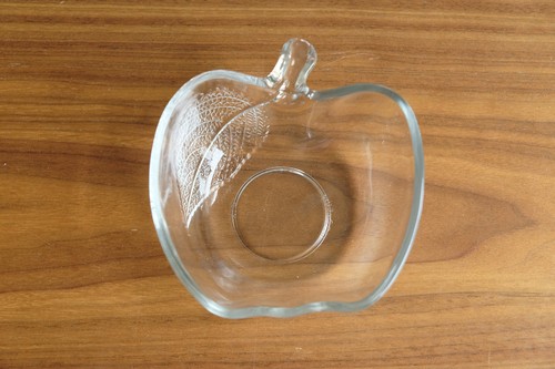 Glasschale apfel klar - glasschale,