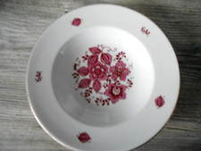 Großer Suppenteller für Speiseservice Henneberg Porzellan "Helena" -DDR-1 Stck.