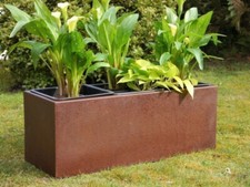 Pflanztrog aus Cortenstahl