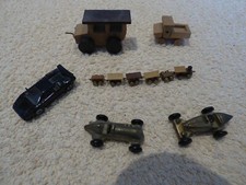 Setzkasten 3 Holz-Fahrzeuge, 2