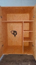 Sattelschrank Holz OSB Pferd