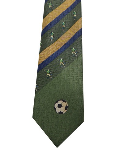 Herren krawatte mit - mit, sportmotiv