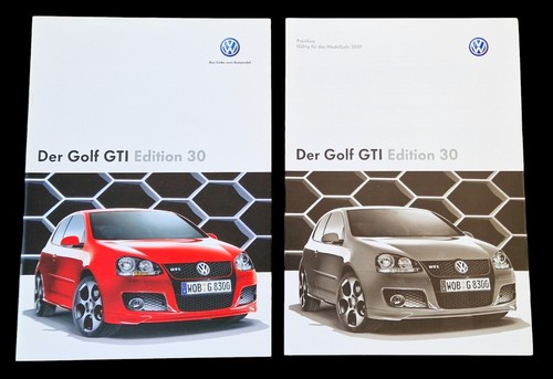 Golf gti edition jahre - 30,