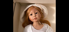 Zapf Puppe Nicoletta von Heidi Plusczok 70 cm unbespielt