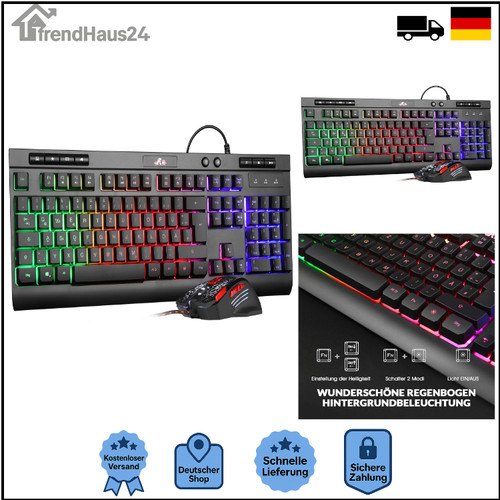 Rii gaming set - gaming, rk900