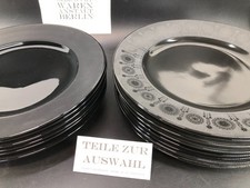 Rosenthal Porcelaine Noire Eisblume➡️TEILE  AUSWAHL➡️Porzellan schwarz Wirkkala