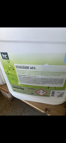 Essigsäure essigessenz 8l - 60%,