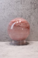 Feuerquarz Kugel ⌀ 5,5 cm Quarz Sphere Kristall Mineral