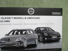 Carlsson C-Klasse T-Modell&Limousine C63AMG W204+Preise Tuning Katalog