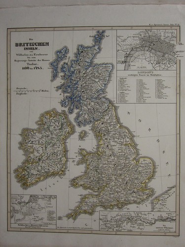 1846 spruner antik historische - spruner,