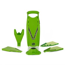 Börner V5 PowerLine Mandoline Slicer 7-1 Set Starter-Set, Vegetable Cutter with 