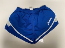 Asics Shorts Gr. XS 152 Blau Runner Sprinter polyester 00s 194