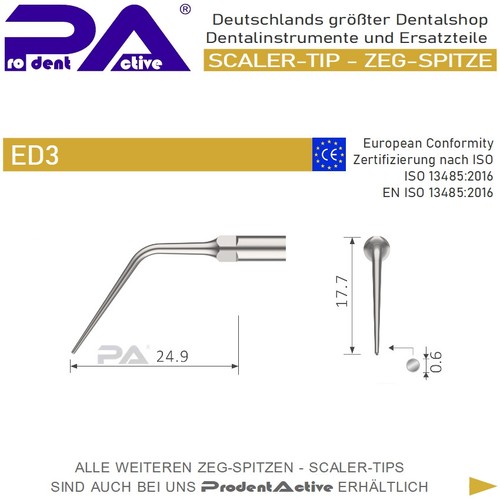 Scaler tip zeg spitze - tip, ed3