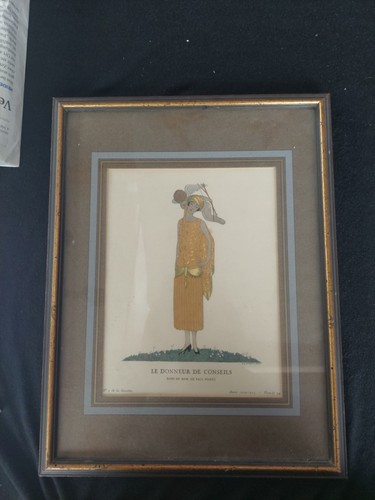 Kunstdruck art deco - kunstdruck,, pochoir