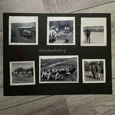 Konvolut Lot Sammlung Luftwaffe Kaserne Lager Soldat 12 Original Fotos 2.WK