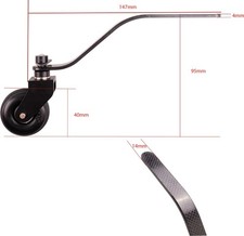 Robbe Modellsport Heckfahrwerk Aluminium mit Rad Ø 40mm 80cc / 56000112