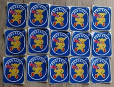 15× Original Vintage PUSTEFIX LABEL 75x60mm Aufkleber Sticker Seifenblasen 