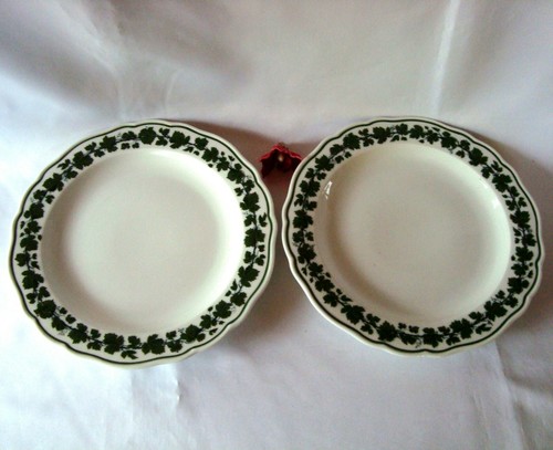Alte meissen teller weinlaub - 2,