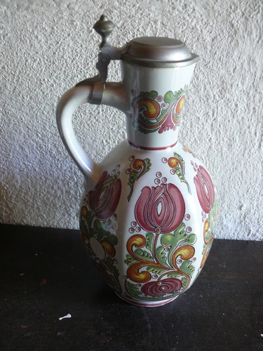 Ulmer keramik krug karaffe - keramik,