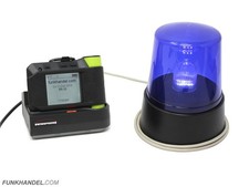 SIGNALLAMPE RUNDUMLEUCHTE FÜR SWISSPHONE FUNKMELDER S.QUAD | X15 | X35 | BLAU