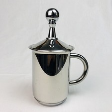Frabosk Cappuccino Creamer Induktion Edelstahl  manueller Milchaufschäumer Gr 3