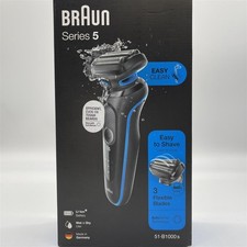 Braun Series 5 Elektrorasierer für Männer, EasyClean, Wet&Dry, wiederaufladbarer