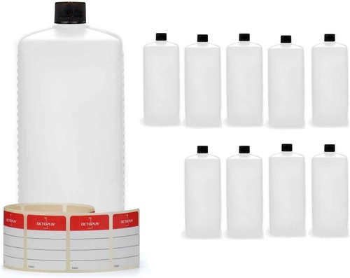 10x 1000ml kunststoffflaschen - 10x,