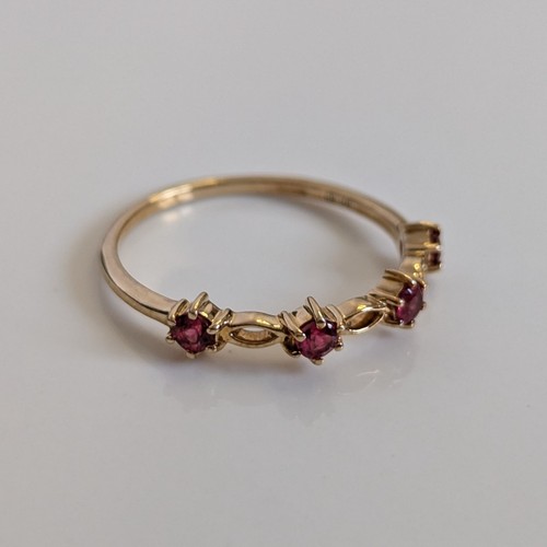 Gelbgold ring spinell - 9, kt