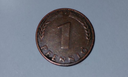 Pfennig münze j 1950 - pfennig,