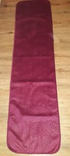 Sesselschoner, weinrot bzw. bordeauxrot, neu, 1,95 m x 0,50 m