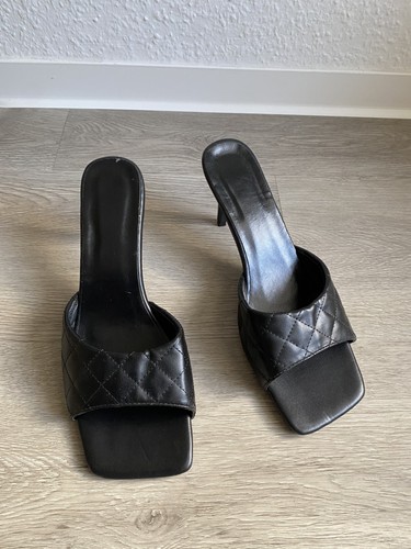 Sexy schwarze mules 43 - mules,