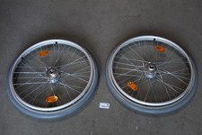 Rollstuhlräder 24 Zoll Hinterrad für Trommelbremse für 12mmAchse-Neu-Ein Paar