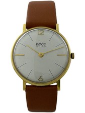 Herrenarmbanduhr BWC Handaufzug Peseux 320 mit neuem Armband, funktioniert