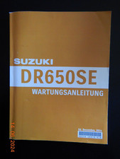 Wartungsanleitung Suzuki DR650 SE (Reparaturanleitung) Modeljahre von 1996-2015